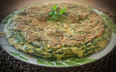 Spanish Wild Asparagus Omelette