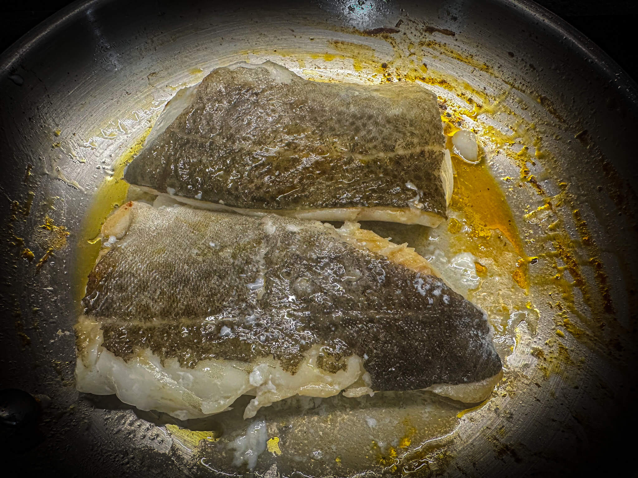 Bacalao a la vizcaina fry cod yummy