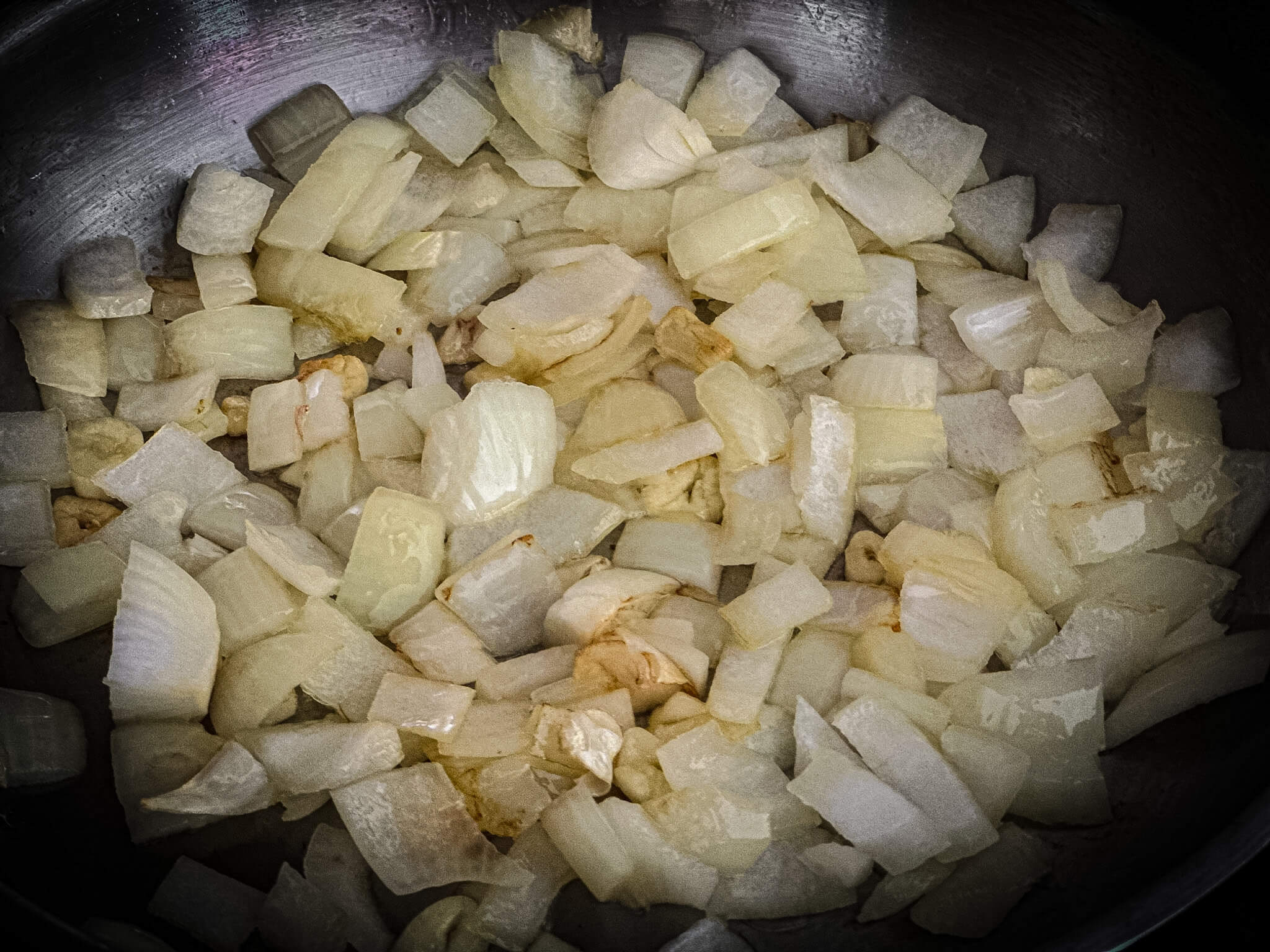 Basque-Style Hake with Clams sofrito onion