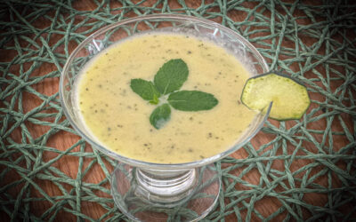 Chilled Zucchini and Leek Soup: A Light Spanish Summer Appetizer