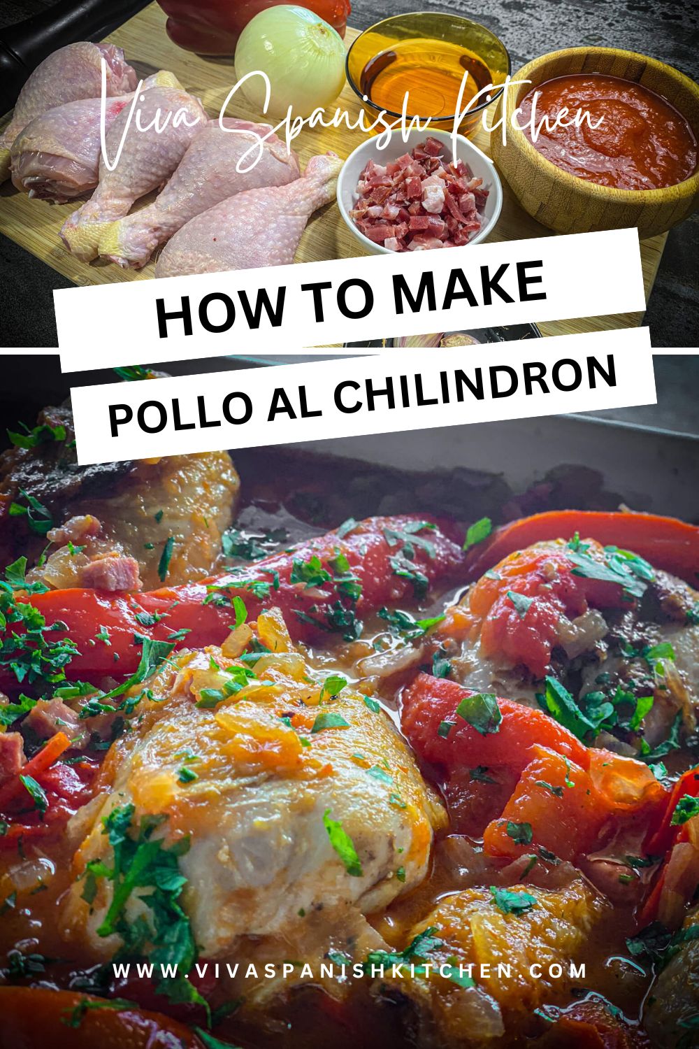 PINTEREST 1 HOW TO MAKE pollo al chilindron