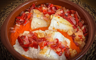 Spanish Cod in Piquillo Pepper Sauce: Bacalao en Salsa de Piquillos