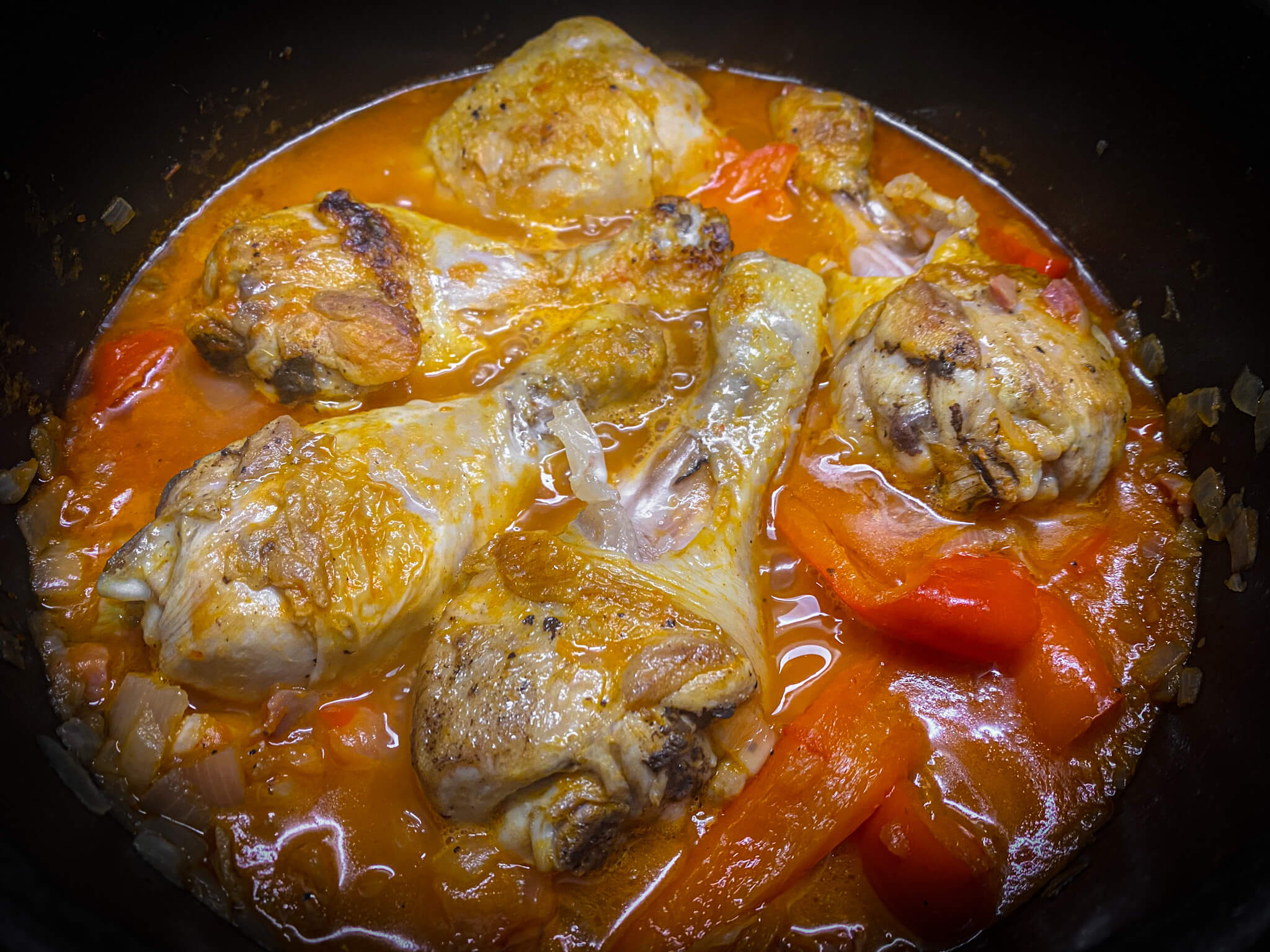 pollo al chilindron chup chup